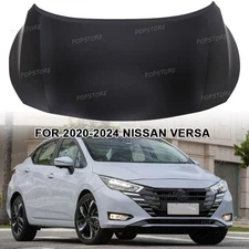 For Nissan Versa 2020-2024 Hood | Primed | Made Of Steel | NI1230223 | 117-10173