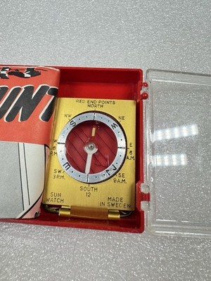 Silva Huntsman Compass Hunting Fishing Original Box Directions