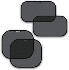 Car Sun Shades for Side and Rear Window 4 Pack - Car Sunshade Protector -
