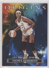 2023 Panini Origins WNBA Blue 31/75 Chiney Ogwumike #37 0n64