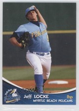 2009 Grandstand Myrtle Beach Pelicans Jeff Locke 0b5