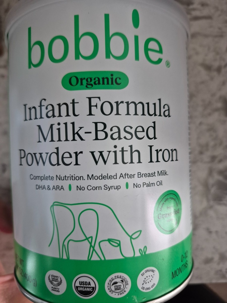 Bobbie Organic Milk Baby Formula Without Corn Syrup Organic Gentle