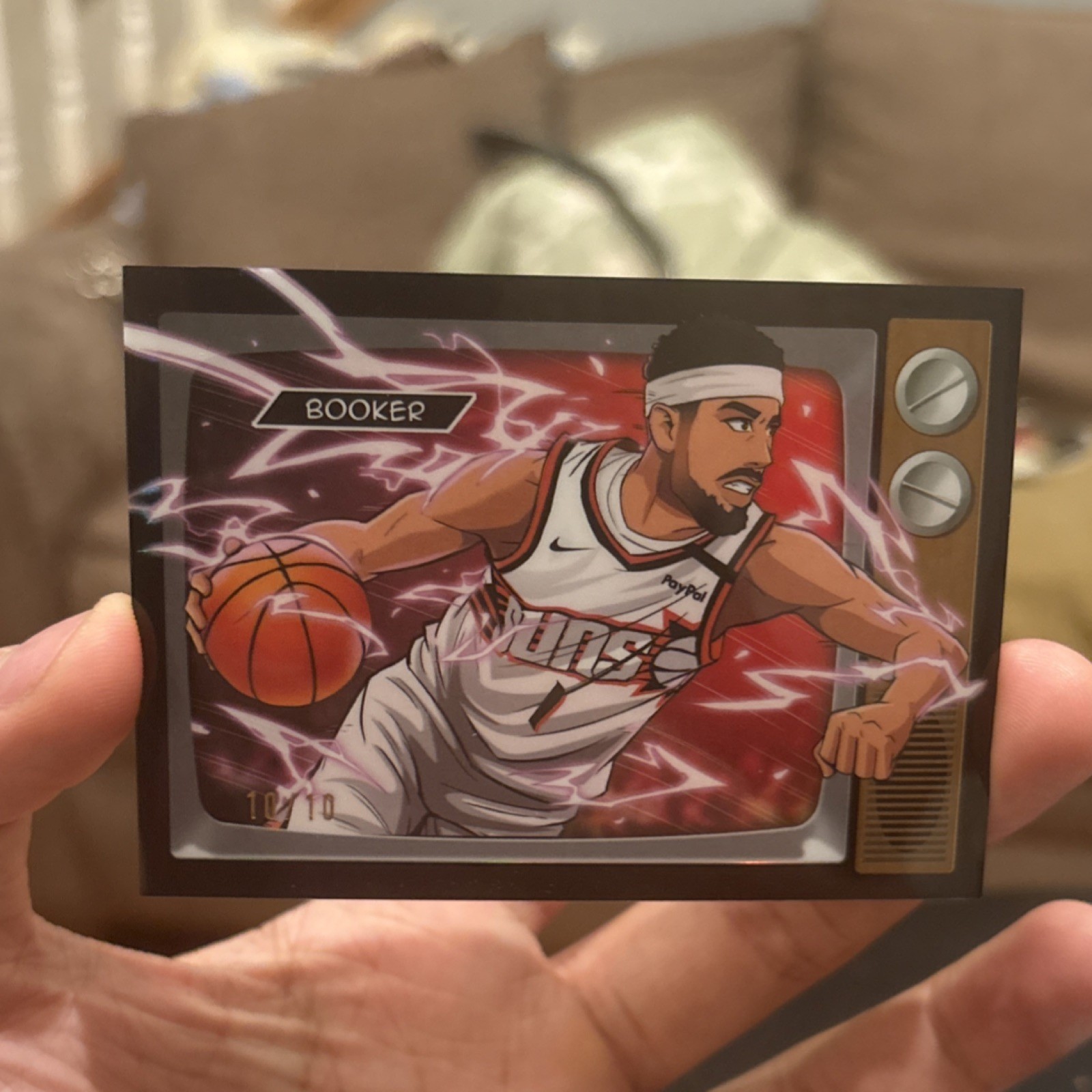 Devin Booker Anime Bowman NBA 2025-26 SSP Case Hit BLACK /10 10/10 Phoenix Suns