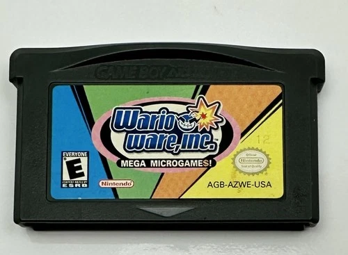 Wario Ware Inc. Mega Microgames! (Nintendo Game Boy Advance, 2003) Cart Only