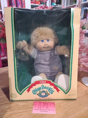 1984 Cabbage Cabbage Patch Kid Dolls Worth Vintage Cabbage Patch