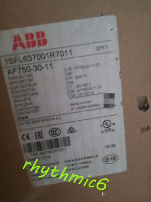 Brand New ABB AF750-30-11 Brand New alternating current contactor FedEx or DHL/b