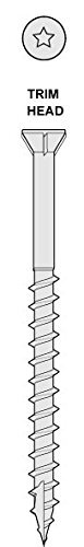 Headcote #8 x 2-1/2" - #71 Chocolate - Tornillos de cubierta de cabeza de acero inoxidable - - Imagen 3 de 3
