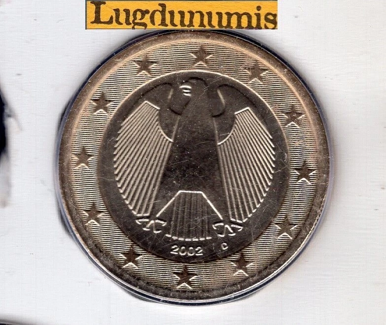Allemagne 2002 1 Euro D Munich BU FDC provenant coffret 135000 exemplaires - Ger - Photo 1/1