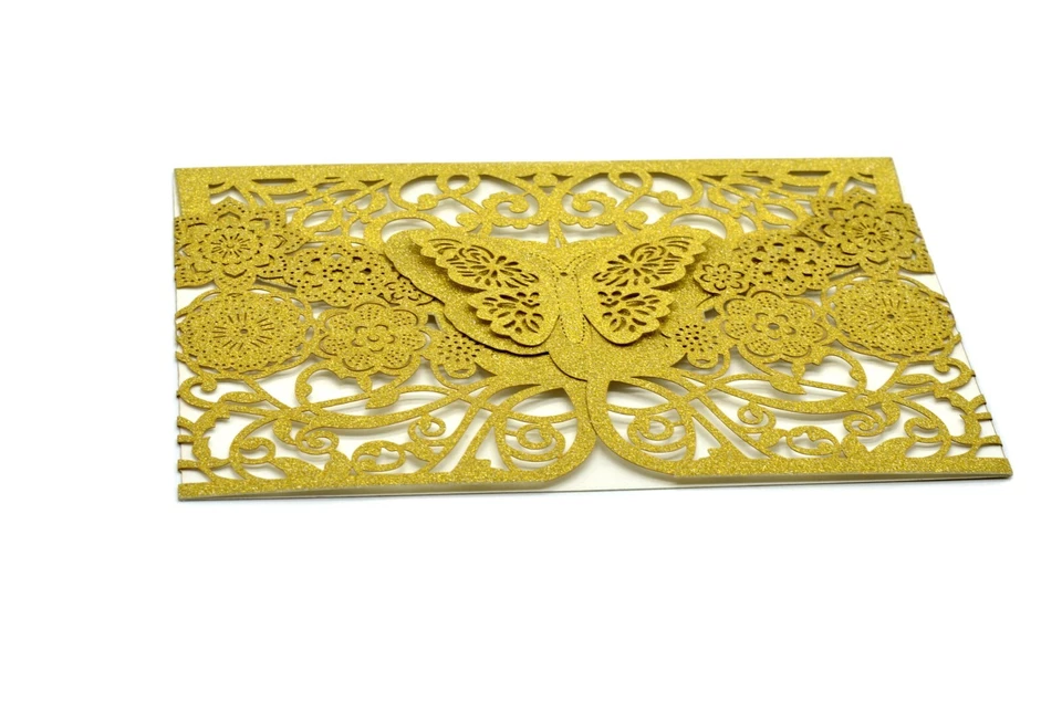 Invitaciones Corte Láser - Invitaciones 3D Mariposa Quinceañera Foto 3 de 4