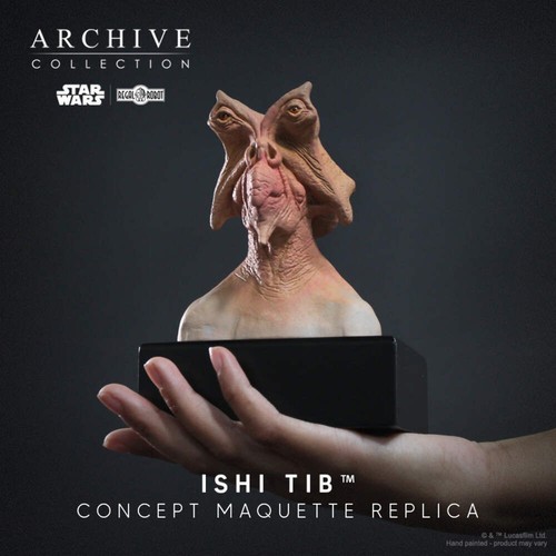 Regal Robot star Wars Rotj Ishi Tib Concept Maquette Legacy Édition Buste Neuf - Photo 7 sur 11