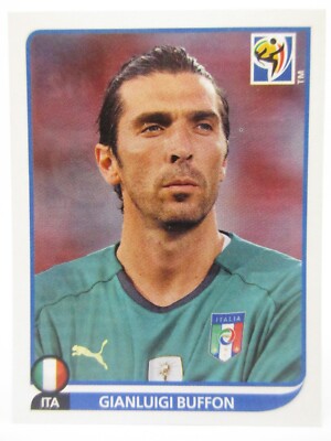Panini FIFA World Cup South Africa 2010 Sticker No.412 Gianluigi Buffon Italy