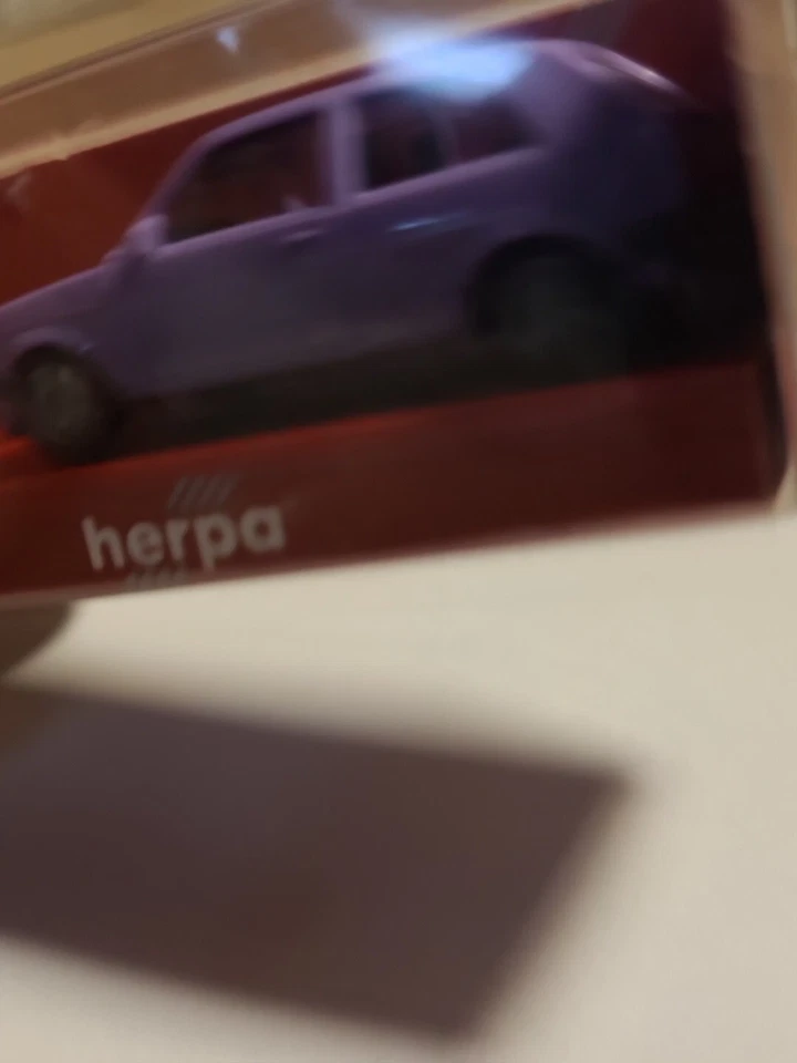 Volkswagen Golf Gl 2 Violet Mauve Herpa 1/87 - Photo 2/4