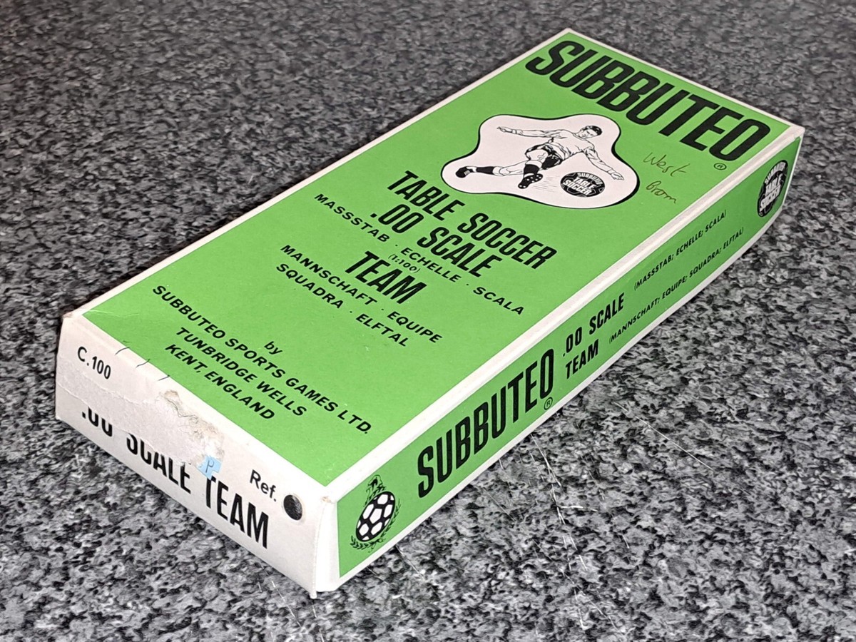 Subbuteo C100 LW Team 355 West Ham – équipe Vintage Très Bon état