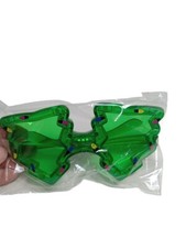 1 Light-Up Christmas Tree Glasses, Christmas, Apparel Accessories,