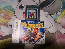 Jim Henson's Muppets (Nintendo Game Boy Color, 2000) Cartridge With Manual