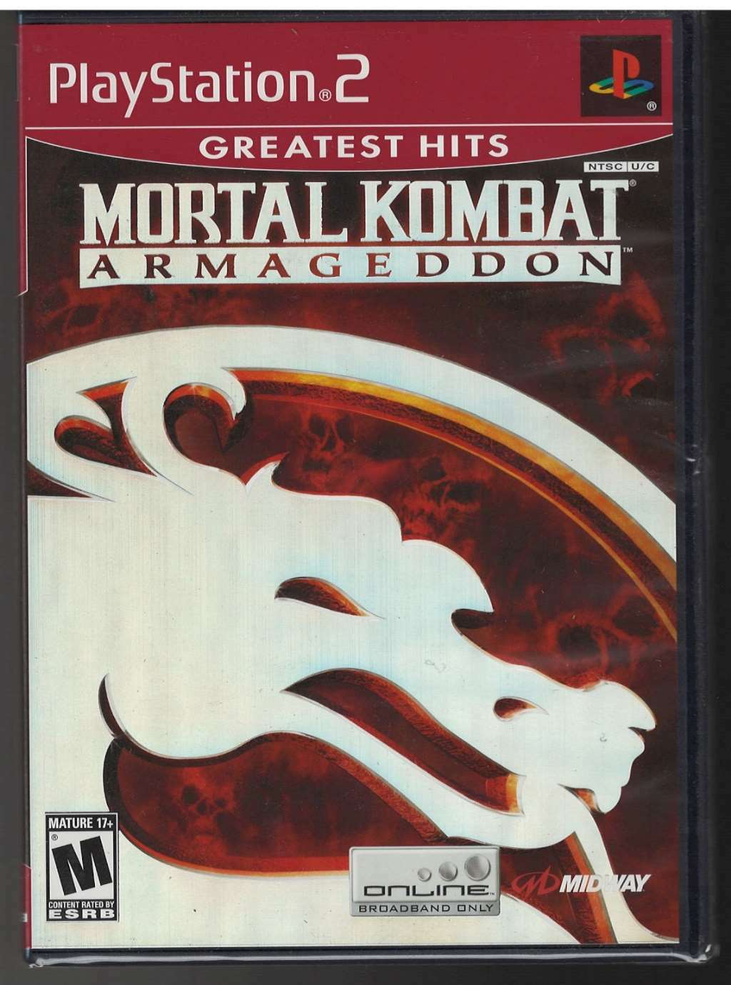 PLAYSTATION 2 MORTAL KOMBAT ARMAGEDDON STEEL BOOK TESTED WORKS! #3