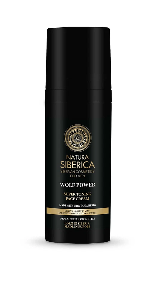 Crema facial súper tonificante hierbas taiga 50 ml NATURA SIBERICA MEN WOLF POWER Foto 2 de 3