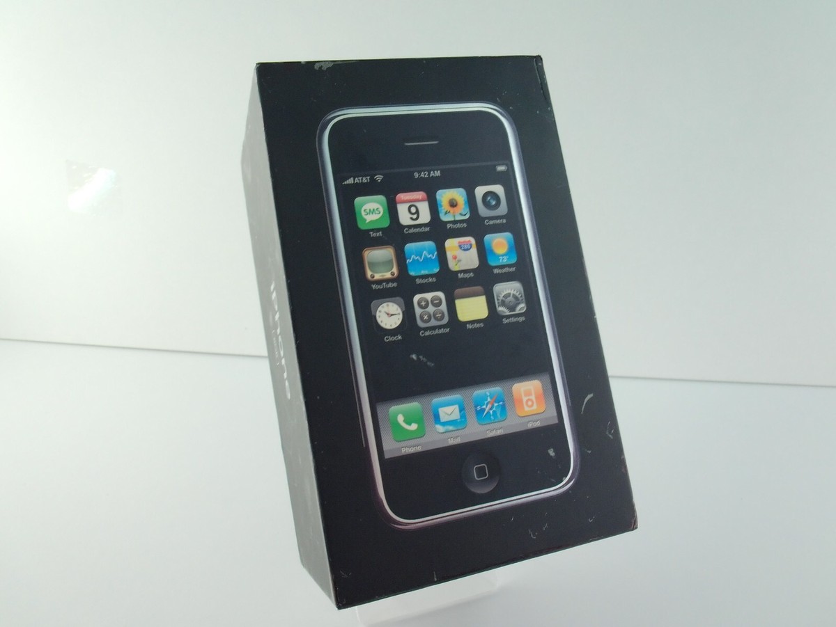 Apple iPhone 2g 4gb 1st Generation - Boxed *Complete Set iOS 1.0