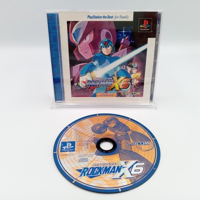 Rockman X6 Best Mega Man PS1 Playstation 1 Authentic Japan Import CIB Complete
