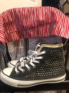 dark grey chuck taylors