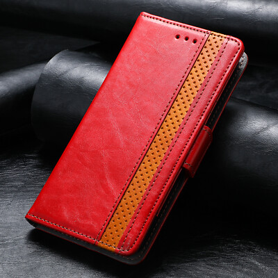For i Phone 17 Pro Max 16 15 14 13 12 7+ Magnetic Leather Flip Card Wallet Case