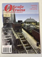 O Scale Trains Magazine #73 May 2014 Model Trains Model Railroad