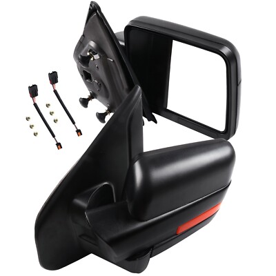 Power Heated Side Mirrors for 2004-14 Ford F-150 Pair Driver+Passenger