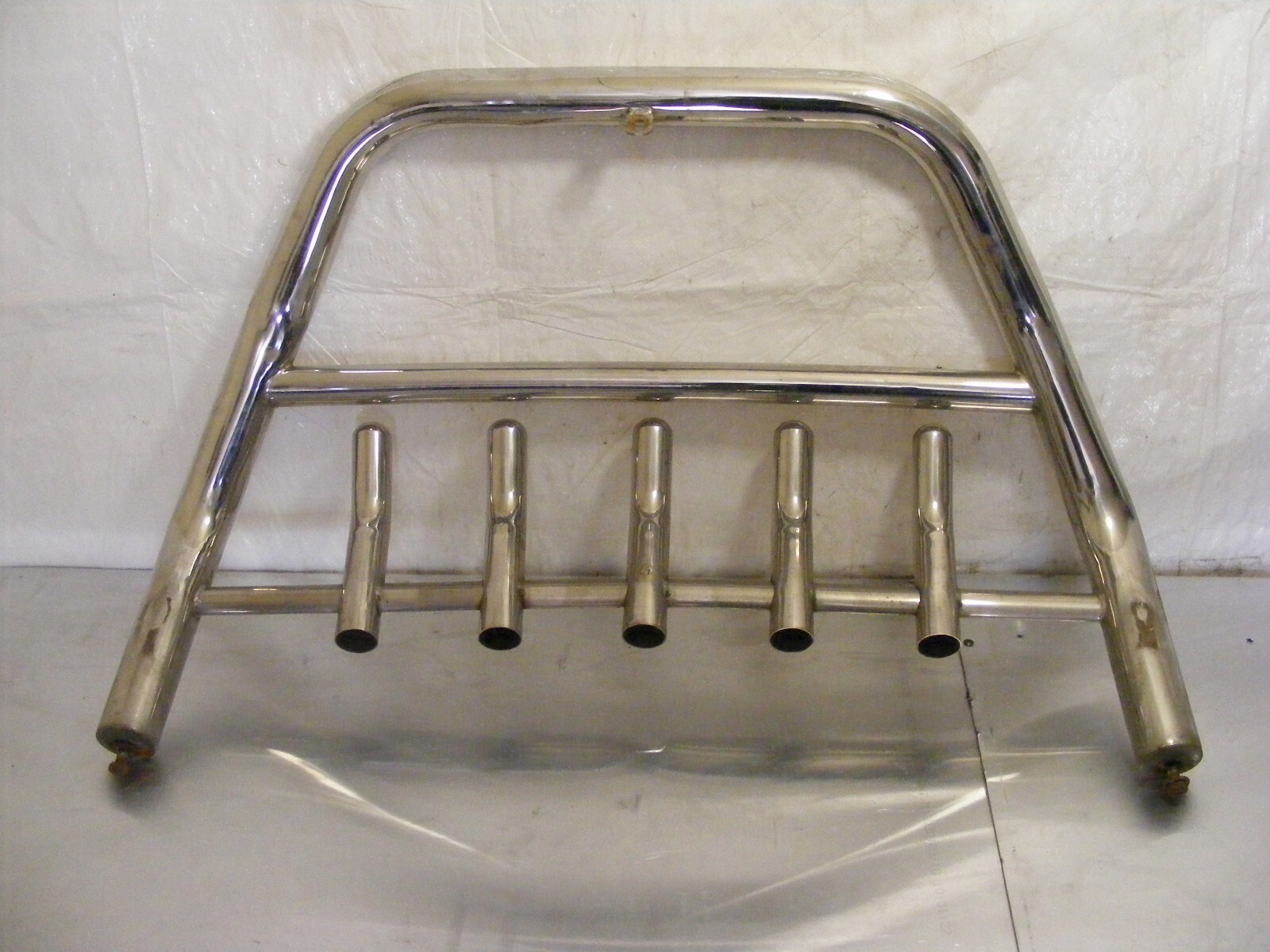 2007 NISSAN XTRAIL T31 FRONT NUDGE / BULL BAR CHROME TYPE eBay