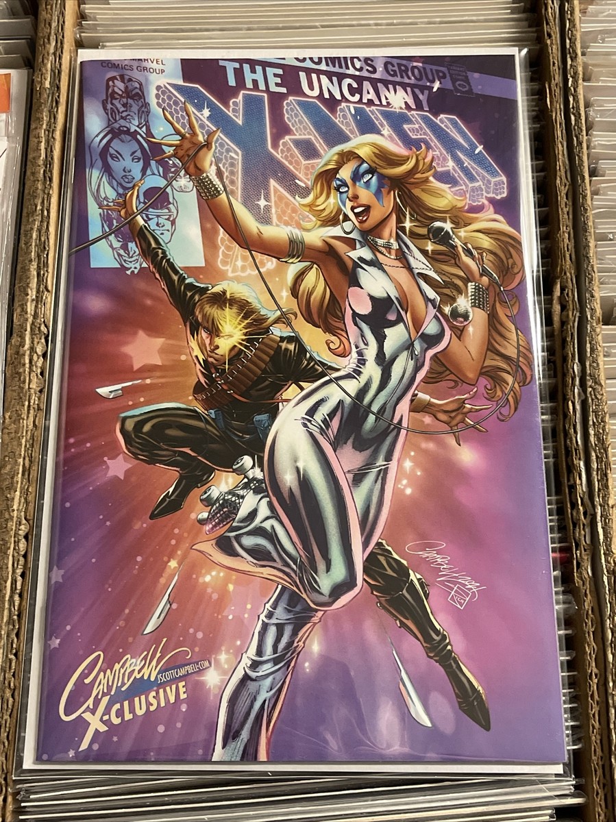 X-MEN LEGENDS #1 C DAZZLER LONGSHOT J SCOTT CAMPBELL VARIANT COVER