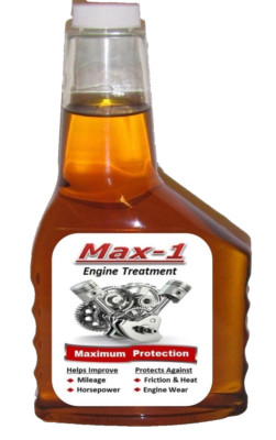 Engine Additive Max-1 Metal Lube, Beats Lucas, Amsoil, Royal Purple, Prolong
