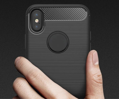 New iPhone Case X , XS , Carbon Fiber Design Shockproof Durable Style