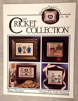 Warm Thoughts - The Cricket Collection No. 98 - 5 Cross Stitch Patterns