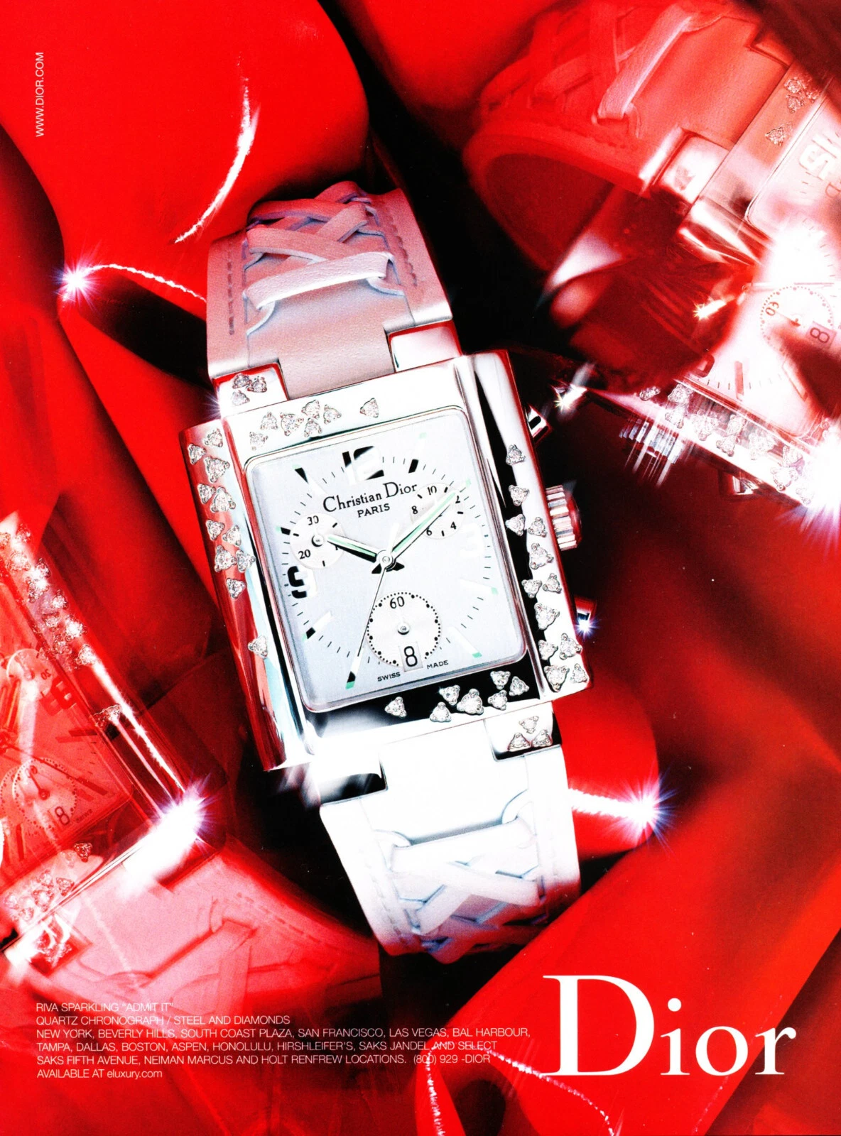 Publicité promo DIOR WATCH MAGAZINE #07 ORIGINALE 2003 