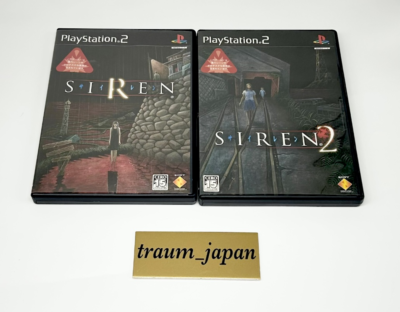 PS2ソフト SIREN セット SIREN 1 2 Clock Tower 3 DEMENTO set of 4 games PS2 PlayStation2