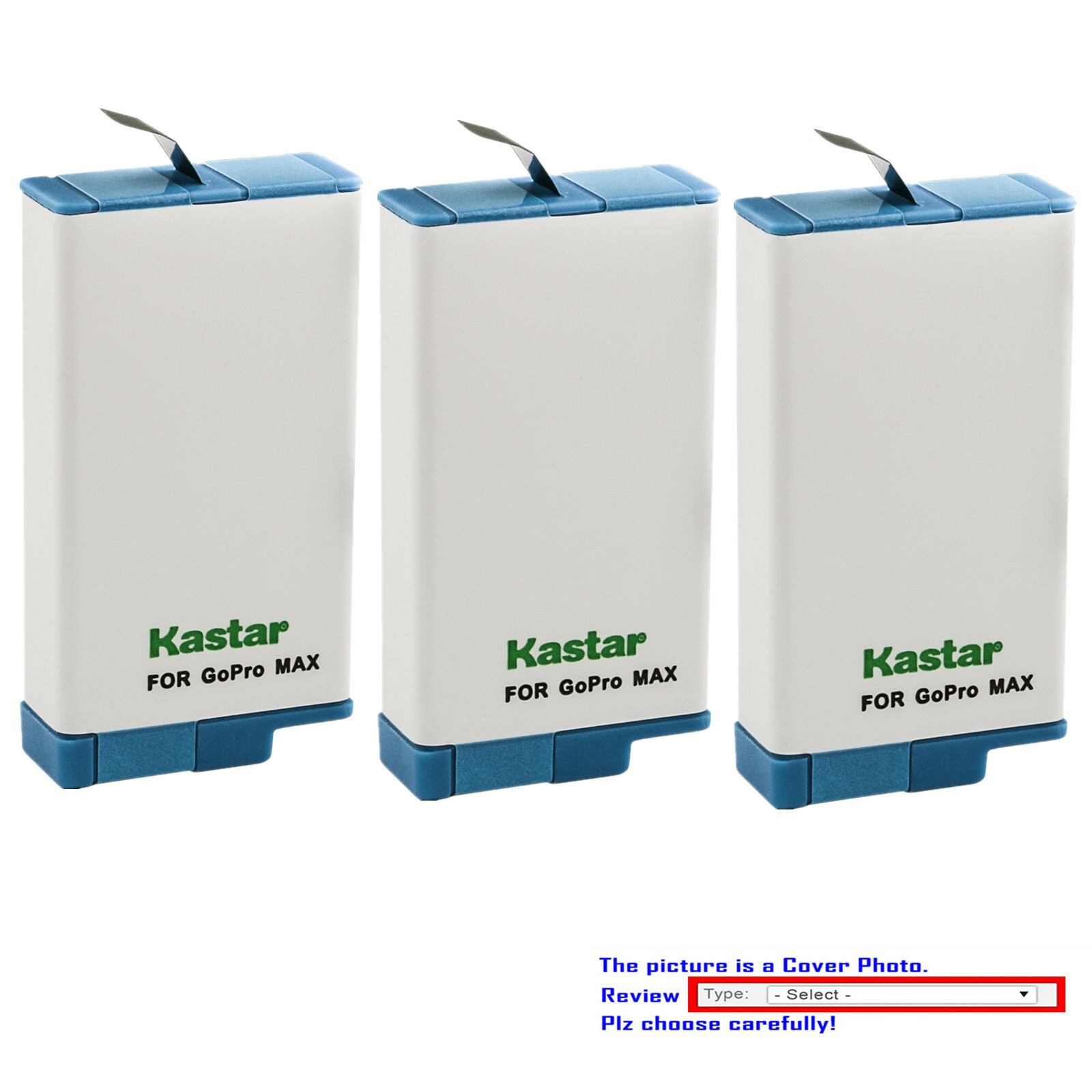 Kastar Replacement Battery Pack for GoPro MAX 360 Waterproof Action Camera