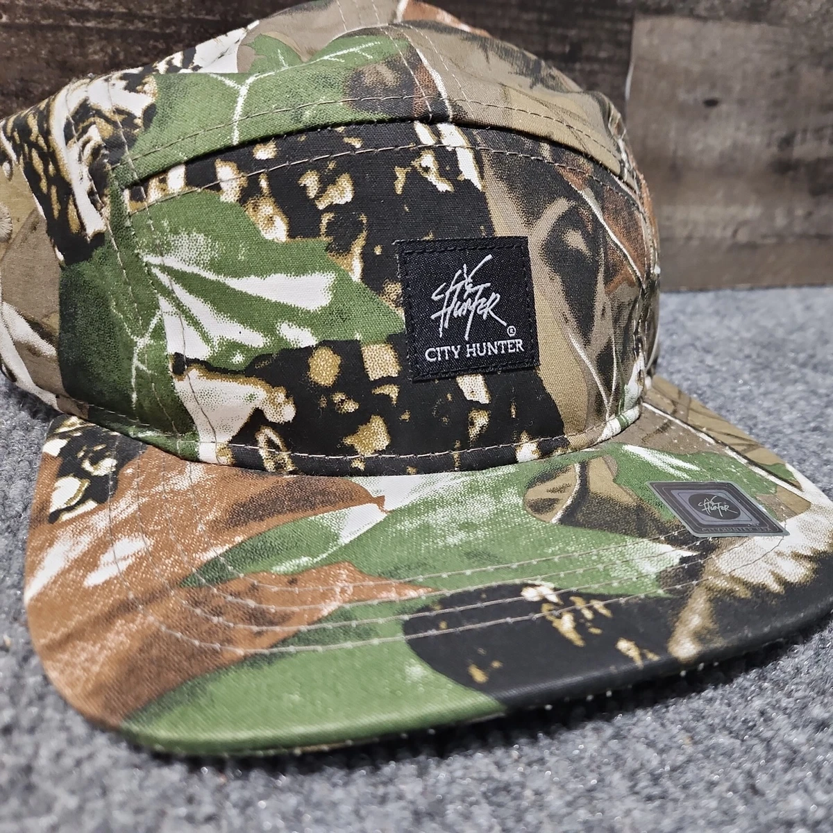 Camo fitted flat bill hats hotsell