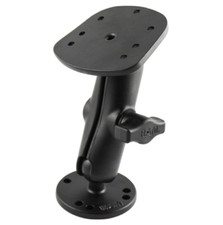Ram-b-107-1u Ram Drill-down Double Ball Mount For Humminbird Piranha More
