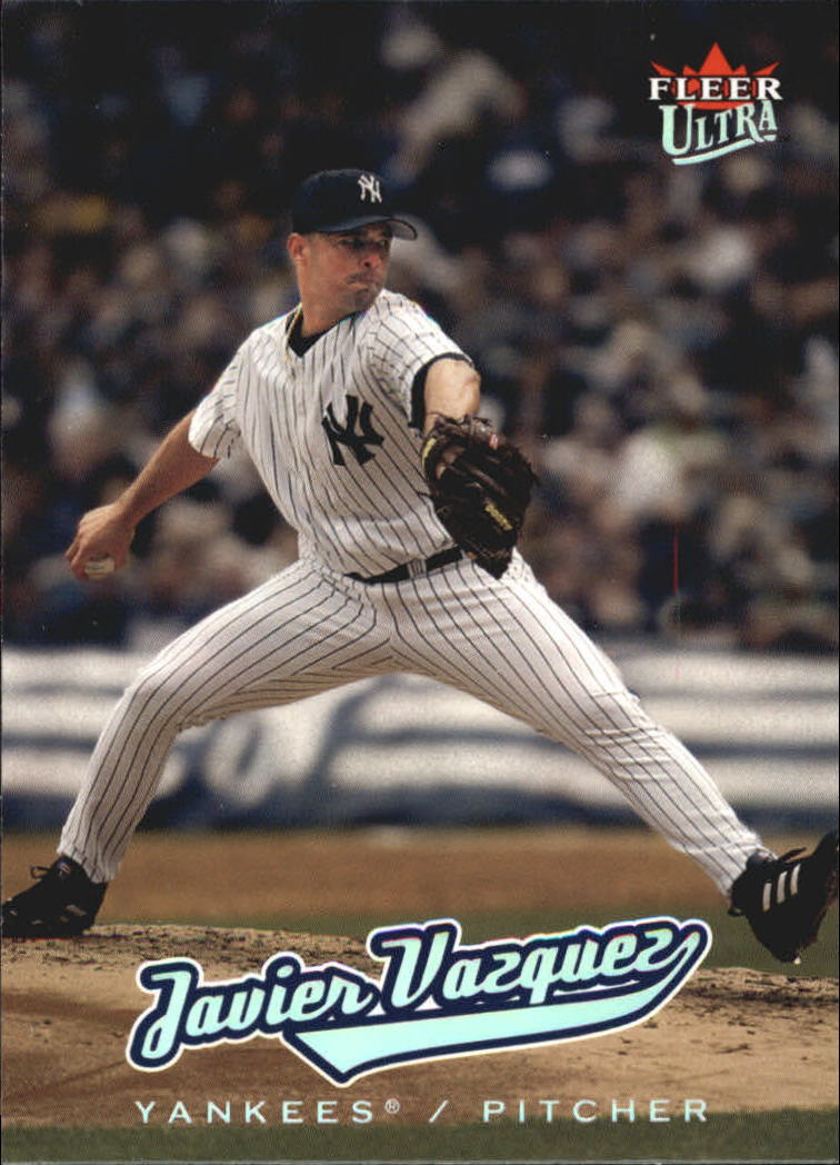 2005 Fleer Ultra #56 Javier Vazquez New York Yankees