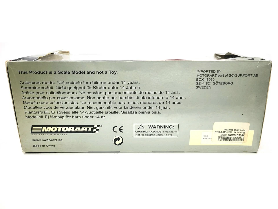 Volvo EC700B Excavator - Motorart 1:50 Scale Diecast Model #13349 New - Image 3 of 3