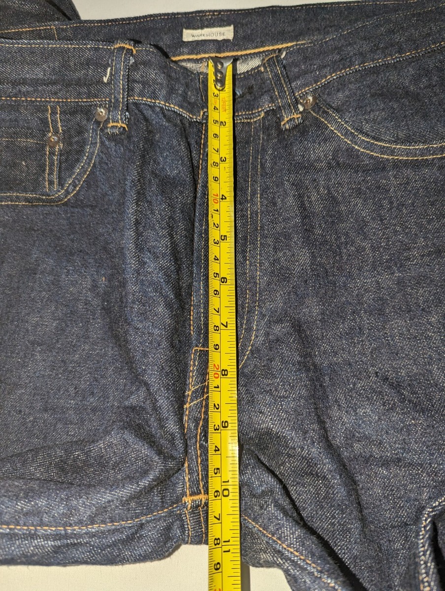 BURGUS PLUS x WAREHOUSE Lot.880 Vintage Slim Jeans One wash GUC | eBay