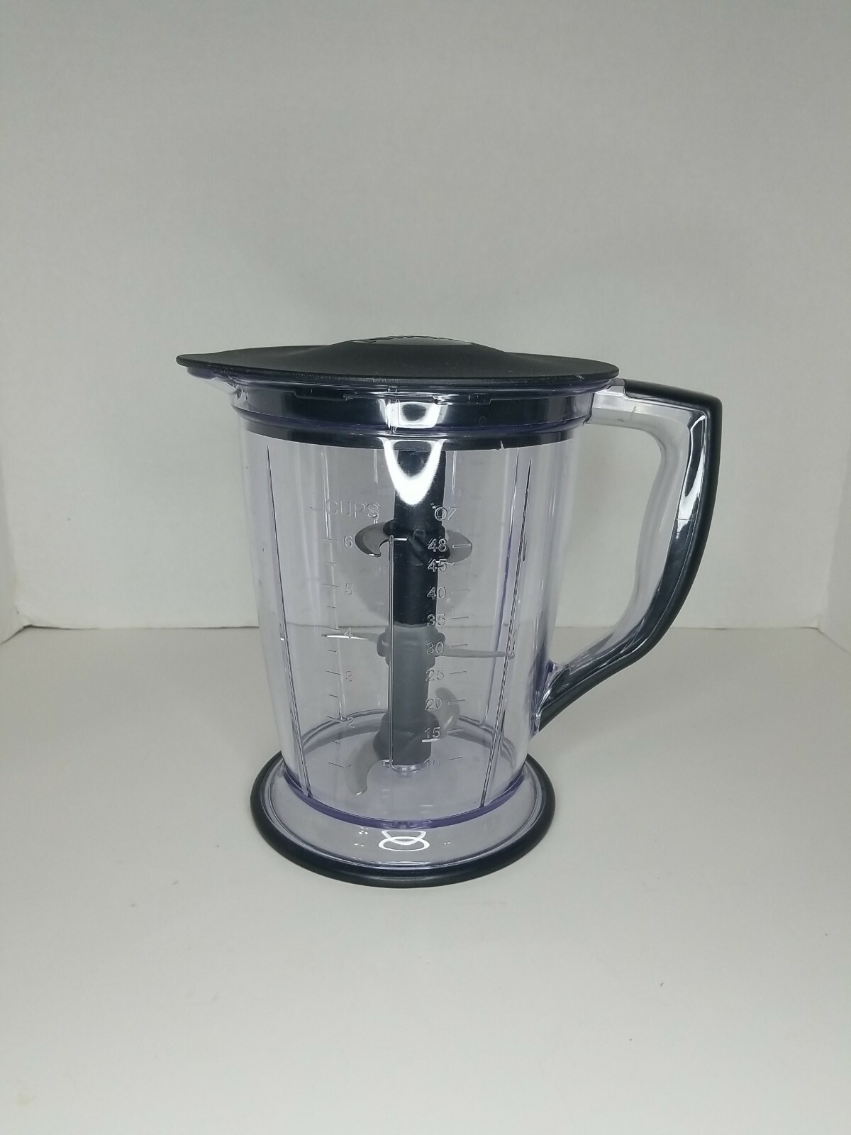 Ninja QB900B Master Prep Blender Replacement 48oz Pitcher and Blade Assembly Black-image
