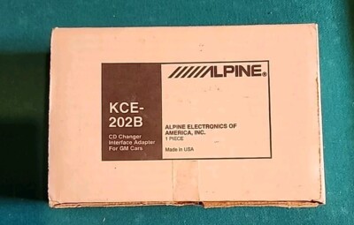 Alpine cd controller for GM cars KCE-202B