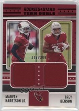 2024 Panini Rookies & Stars Team Duals /399 Marvin Harrison Jr Trey Benson 5od