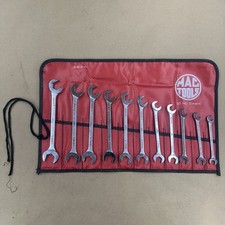 Mac Tools Usa - 11 Piece Metric Offset Angle Wrench Set 9-19mm With Pouch