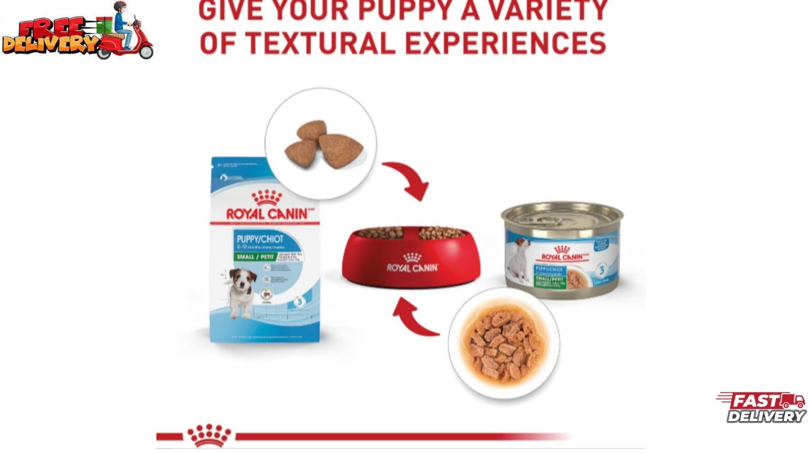 Royal Canin Size Health Nutrition Small Puppy Dry Dog Food, 14LB
