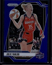 2024 Panini Prizm WNBA #42 Julie Vanloo Blue #/249