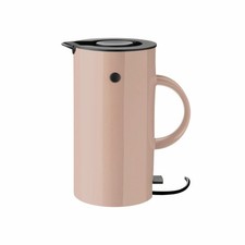 Stelton kettle EM77, Erik Magnussen, plastic, stainless steel, Heather, 1.5 L
