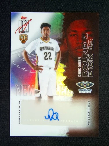 2025 Topps Signature Derik Queen Base (RAW)