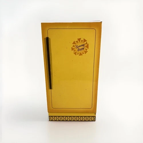 1940s-50s Wolverine, Sunny Suzy Refrigerator, Tin Litho