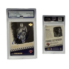 2005-06 Upper Deck Signed Rookie Nate Robinson #RS24 Autographed PSA COA Auto RC